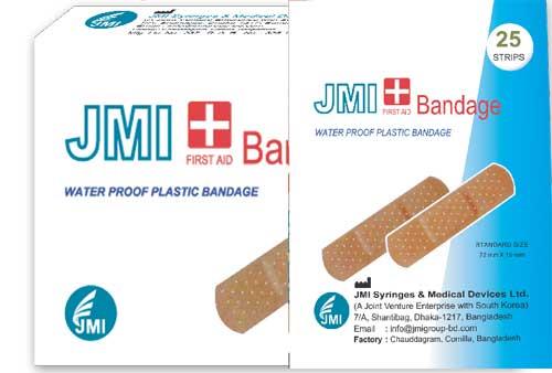 JMI First Aid Bandage (01 Box, 25 Pcs)